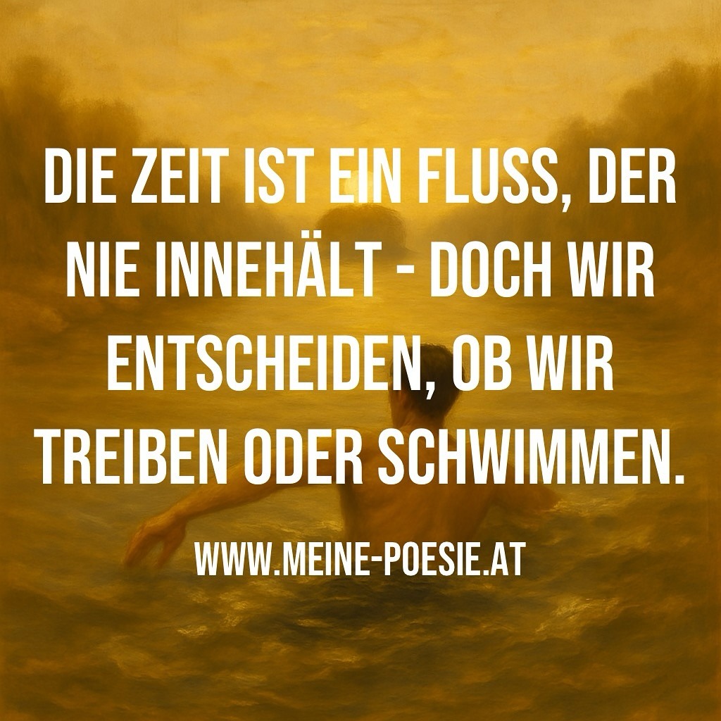 Die Zeit ist ein Fluss