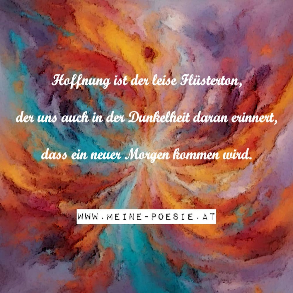 Der leise Flüsterton