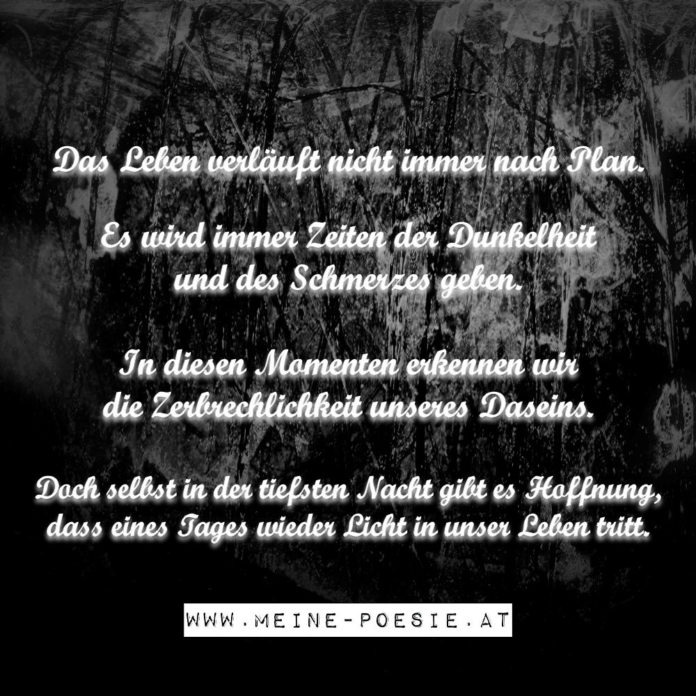 Nicht immer nach Plan