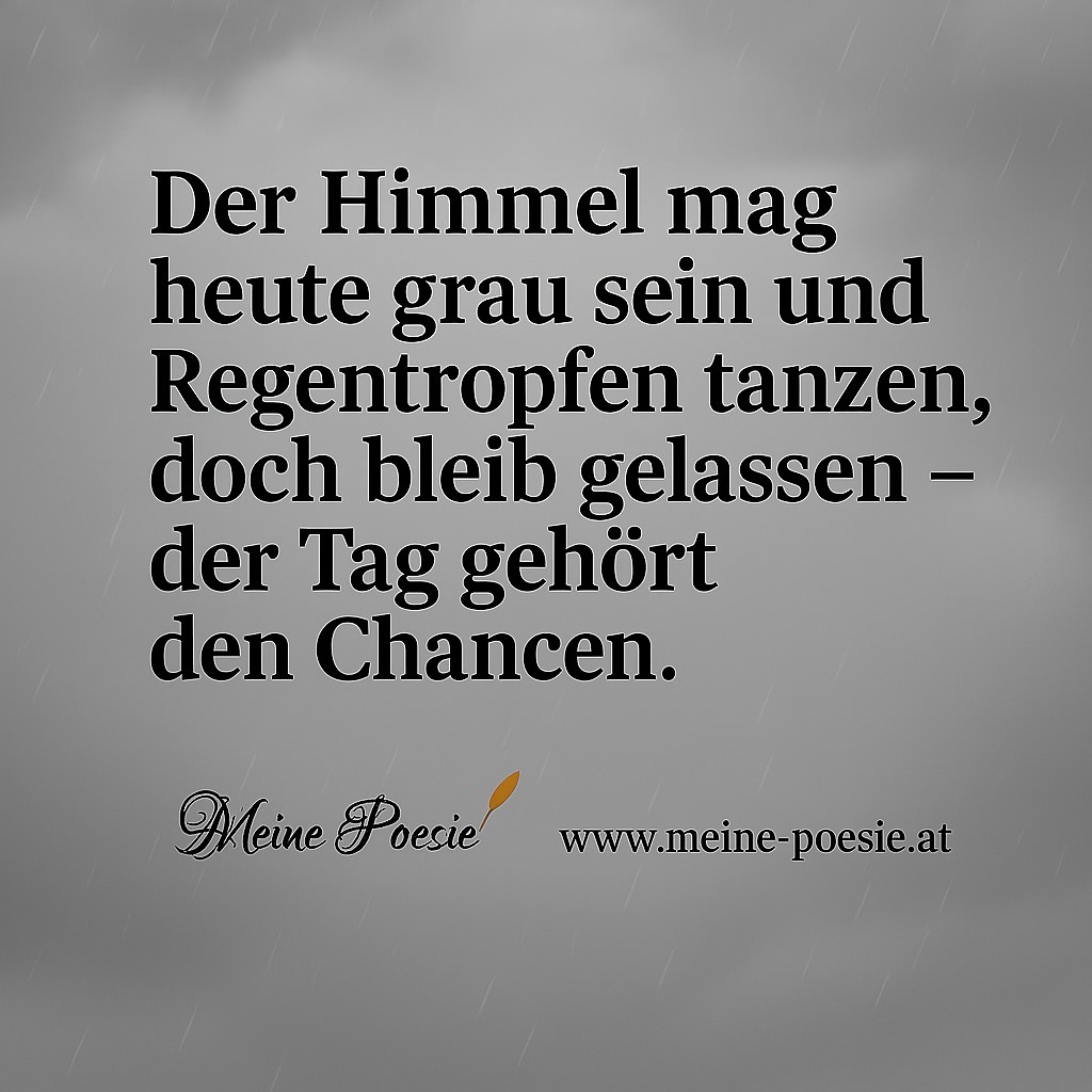 Ein stiller Regentag