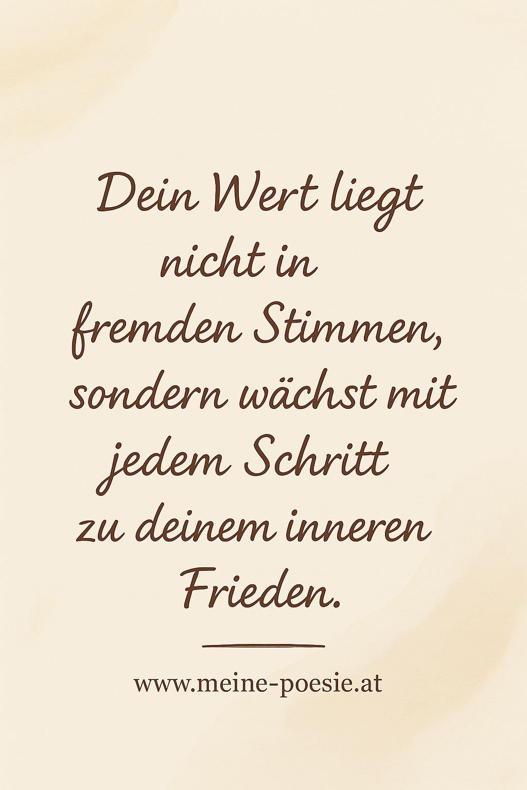 Dein Wert