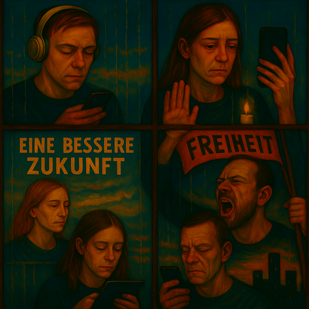 Gesichter hinter Glas