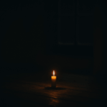 Schatten der Kerze
