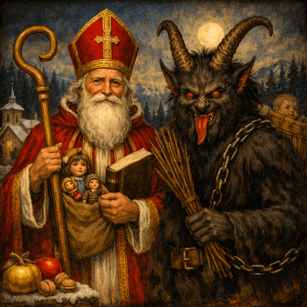 Krampus und Nikolo