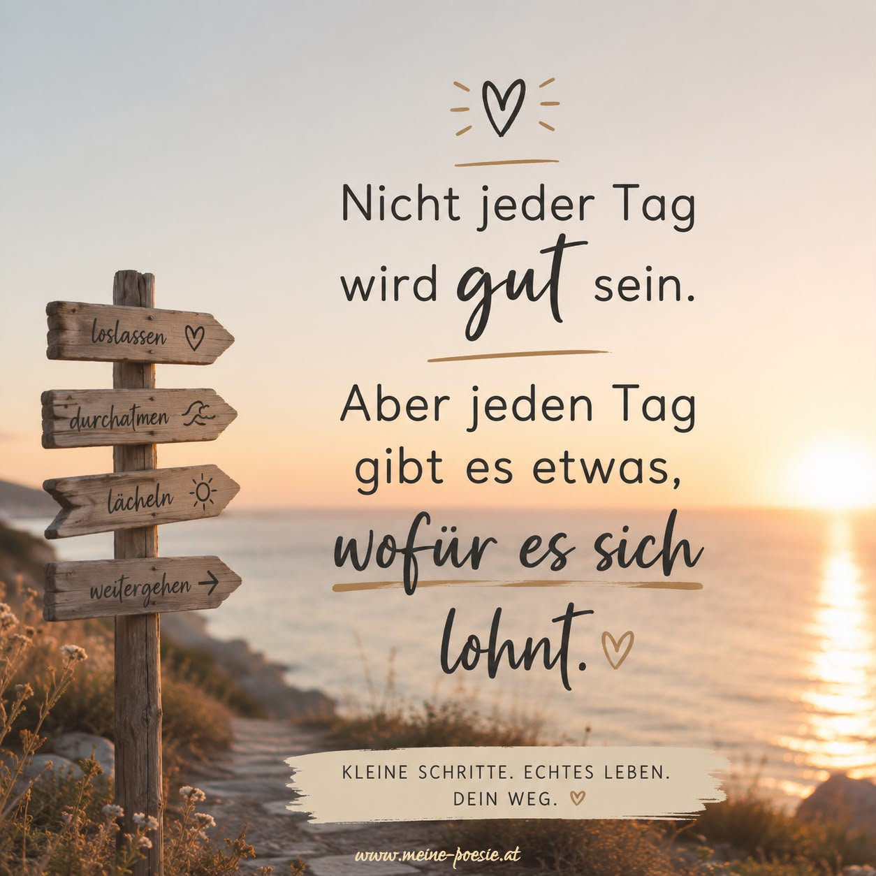 Nicht jeder Tag wird gut sein